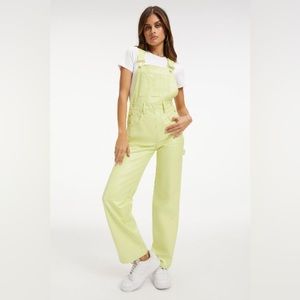 Good American Better Than Leather Overalls